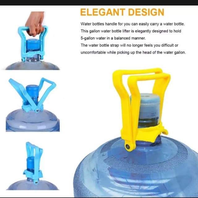 5 gallon drinking water bottle handle