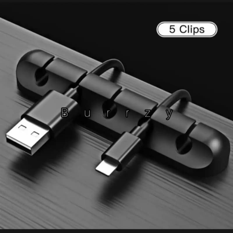 Mobile cable organizers clip cord holder-self adhesive