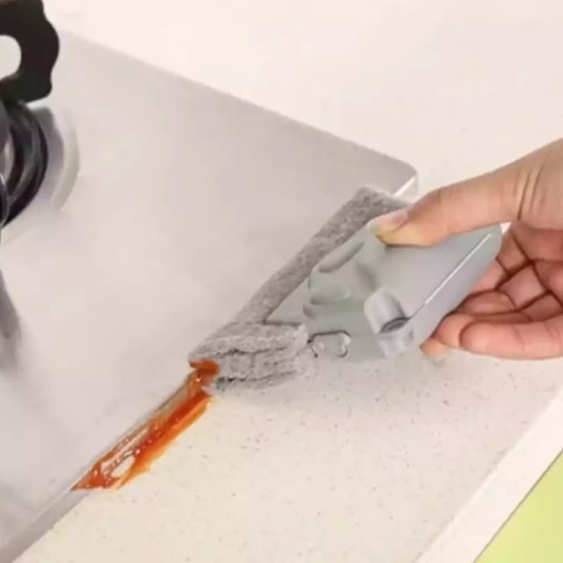 Window groove cleaning handle grip tool